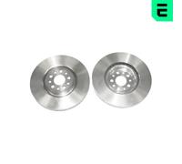 OPTIMAL 2x Disco de Freno Delantero Ø310 MM Ventilado para Citroën C8 EA _ Eb _
