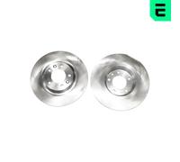 OPTIMAL 2X Disco De Freno Trasero Ø290 Mm Recubierto Para Peugeot 407 SW 6E_ 2.0