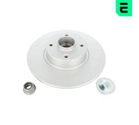 OPTIMAL 2x Disco Freno Trasero Ø270 MM Completo para Renault Scénic II JM0/1_