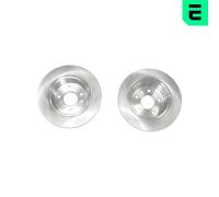 OPTIMAL 2x Disco Freno Trasero Ø286 MM Completo para Opel Omega B V94 2.2 16V