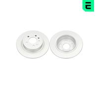 OPTIMAL 2x Disco Freno Trasero Ø286 MM Completo Recubierto para Saab 9-5 Kombi