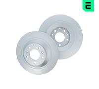 OPTIMAL 2x Disco Freno Trasero Ø313.5 MM Completo para Mazda 6 Familiar Gy 2.3
