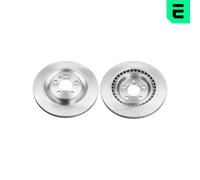 OPTIMAL 2x Disco Freno Trasero Ø330 MM Ventilado para Audi A4 Avant 8K5 B8 2.0