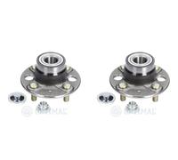 OPTIMAL 2x Eje de Rueda Juego Cojinetes Trasero para Honda Jazz II GD GE3 GE2