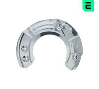 OPTIMAL Antisalpicaduras Disco de Freno Delantero Derecho para BMW, 5er Touring