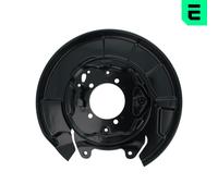OPTIMAL Antisalpicaduras Disco Freno Trasero Izquierda Apto para Toyota Rav 4 II