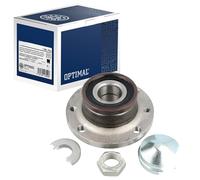 OPTIMAL Juego de cojinete de rueda 802839 Eje trasero 30mm Diámetro exterior: 117mm con anillo sensor magnético incorporado Compatible con FIAT 500 312 PANDA 169 500 C 312 500e, FORD KA RU8
