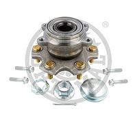 OPTIMAL Juego de cojinete de rueda 952755L Eje trasero 53mm Diámetro exterior: 91,7mm con buje de rueda con material de fijación