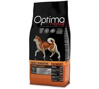 Optima Nova - Pienso para perros adultos pequeños, medianos y grandes grain free sensitive salmón y patata