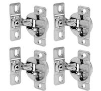Optimat Plus 4 bisagras especiales FM de cierre automático (4 bisagras) para Hettich 6878464096, 9072548 Multicolor (copa de 35 mm, profundidad de 11 mm, distancia de 2,5 mm, puertas > 13 mm)