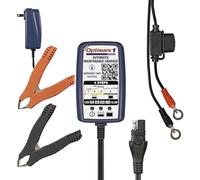 Optimate 1 Duo (TM402-D), 12 V/12,8 V, 0,6 A, Cargador de 4 Niveles para 2 - 20 Ah/AGM/Gel/LFP