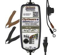 Optimate 6 Select - Cargador de batería automático Inteligente para Motocicleta de 12 V con Modo de Fuente de alimentación