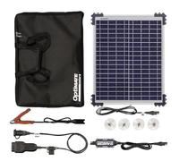 OptiMate Solar Duo TM522-D2CK - Cargador y mantenedor Solar hermético de Carga con recuperación de batería de Seis Fases de 12 V/12,8 V 1,67 A