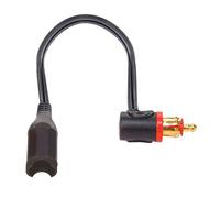 OptiMate TecMate Cable O-19, Adaptador, Conector de 90° de SAE a Motocicleta