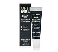 Optimel Crema para Párpados Miel de Manuka 15 g - Tratamiento y alivio de la piel escamosa y con picazón seca - Eczema y dermatitis - para párpados y rostro