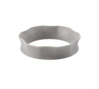 Optimiza tu toma de espresso con un anillo de embudo dosificador de café ABS de alta calidad para portafiltro 51, 53, 58 mm (58 mm, gris)