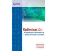 optimizacion: programacion matematica y aplicaciones a la economi a
