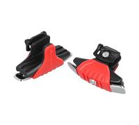 Optimized L1R1 Gamepad Joystick para PUBG Mobile con esquinas reforzadas y respuesta de prensa consistente (rojo)