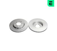 ÓPTIMO 2X Disco De Freno Delantero Ø256 Mm Ventilado Para VW Golf IV 1J1 1.4 16V