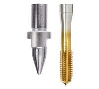 OPTIMUM 3060056 Optimum Taladro Térmico + Formador de Rosca Juego de Herramienta, Tipo Plano, Largo, M6 Tamaño, 5.0mm Espesor