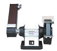 OPTIMUM 3101570 Optimum Modelo GU 20S Esmeriladora con Brazo de Lijado, 230V