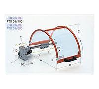 OPTIMUM 3401400 Optimum Modelo PTO 01/400 Protector de Seguridad para Plato Torno Horizontal