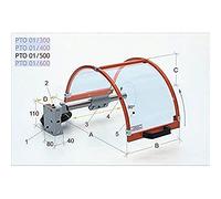 OPTIMUM 3401500 Optimum Modelo PTO 01/500 Protector de Seguridad para Plato Torno Horizontal