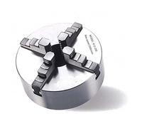 OPTIMUM 3442880 Optimum Plato de 4 Garras Camlock, DIN ISO 702-2, No. 5, Colocación Independiente, 200mm Diámetro