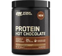 Optimum Nutrition Chocolate Caliente Proteico en Polvo, Sabor Chocolate y Avellana, 350g, 10 Servicios