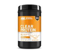 Optimum Nutrition Clear Whey Isolate, 20 g de Aislado de Proteína Whey, Mango y Fruta de la Pasión, Sin Azúcar, Contribuye al Crecimiento Muscular, 480 g, 20 Raciones