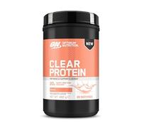 Optimum Nutrition Clear Whey Isolate, 20 g de Aislado de Proteína Whey, Melocotón, Sin Azúcar, Contribuye al Crecimiento Muscular, 480 g, 20 Raciones