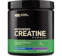 Optimum Nutrition Creatina Monohidratada en Polvo, Sabor Frambuesa, con Edulcorantes - 55 Porciones, 247 g