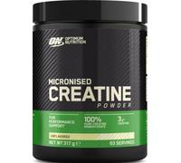 Optimum Nutrition Creatina en polvo micronizada sin sabor 317 g (93 servicios)