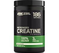 Optimum Nutrition Creatina Monohidrato Micronizada en Polvo, 634g