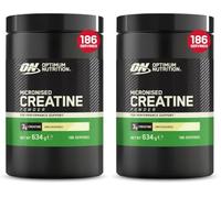 Optimum Nutrition Creatina Monohidrato Micronizada en Polvo, 634g (Paquete de 2)