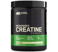Optimum Nutrition Creatina Micronizada en Polvo, Sin Sabor, 317g, 93 Servicios