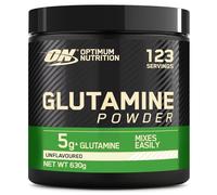 Optimum Nutrition Glutamina en polvo L-Glutamina Sin sabor 630 g (123 porciones)