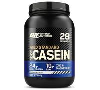 Optimum Nutrition Gold Standard 100% Casein Slow Digesting Protein Powder con Zinc, Magnesio y Aminoácidos, Crecimiento y Reparación Muscular de Noche, Sabor Galletas y Crema, 28 porc., 924 g