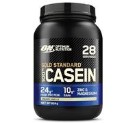 Optimum Nutrition Gold Standard 100% Proteína de Caseína en Polvo, Sabor Vainilla Cremosa, 924g, 28 Servicios