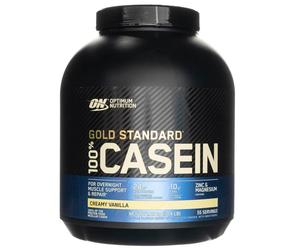Optimum Nutrition Gold Standard 100% Proteína de Caseína, Vainilla Cremosa - 1820 g