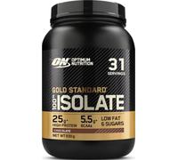 Optimum Nutrition Gold Standard 100% Proteína de Suero Aislada en Polvo | Chocolate, 930g, 31 Servicios,BCAAs y Glutamina, para antes y después del entrenamiento