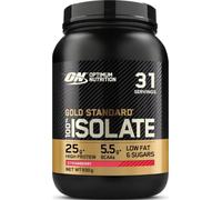 Optimum Nutrition Gold Standard 100% Proteína de Suero Aislada en Polvo | Fresa, 930g, 31 Servicios,BCAAs y Glutamina, para antes y después del entrenamiento