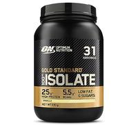 Optimum Nutrition Gold Standard 100% Proteína de Suero Aislada en Polvo, Sabor Vainilla, 930g, 31 Servicios