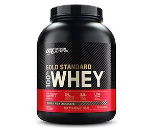 Optimum Nutrition Gold Standard 100% Whey Double Rich Chocolate - 5.15 lbs - HSG-236927 by Optimum Nutrition