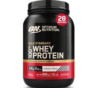 Optimum Nutrition Gold Standard 100% Whey Proteína en Polvo, 896g | Cookies and Cream, 28 Servings, 24 g de Proteína,BCAA,Bajo en azúcares,Favorece el Crecimiento y la Recuperación Muscular