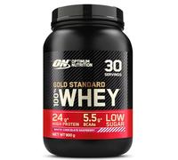 Optimum Nutrition 100% WHEY GOLD STANDARD 900g Chocolate Blanco-Frambuesa
