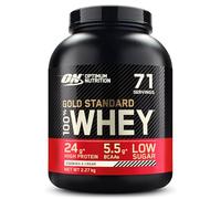 Optimum Nutrition Gold Standard 100% Whey, Proteína en Polvo para Recuperacíon y Desarrollo Muscular con Glutamina Natural y Aminoácidos BCAA, Sabor Cookies & Cream, 71 Dosis, 2.27 kg