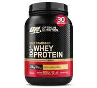 Optimum Nutrition Gold Standard 100% Whey, Proteína en Polvo, Sabor Crema de Vainilla Francesa, 900g, 30 Servicios