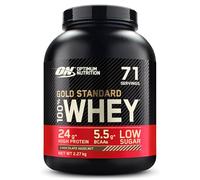 Optimum Nutrition Gold Standard 100% Whey, Proteína, Sabor Chocolate y Avellana, 2.27kg, 71 Servicios