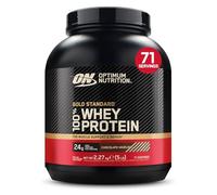 Optimum Nutrition Proteína Gold Standard 100% Whey con Glutamina y BCAA, Chocolate Avellana 2.27 kg